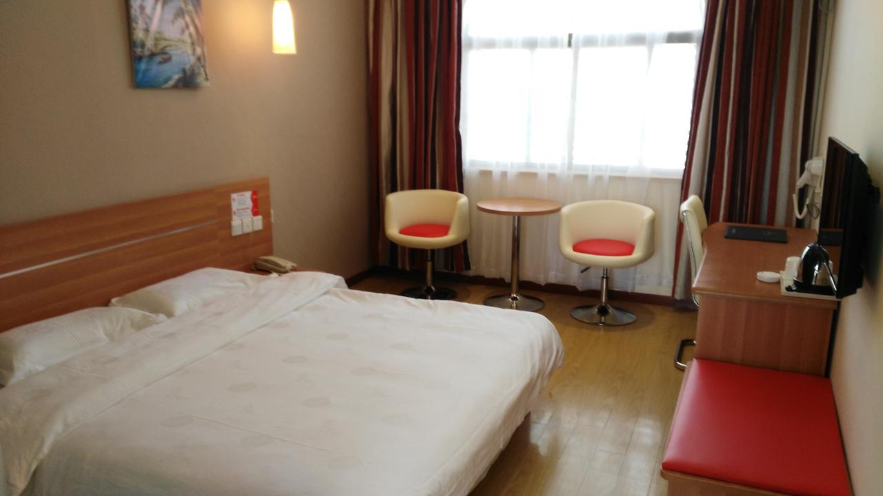 Thank Inn Chain Hotel Henan Xinyang Train Station Gongqu Road Εξωτερικό φωτογραφία
